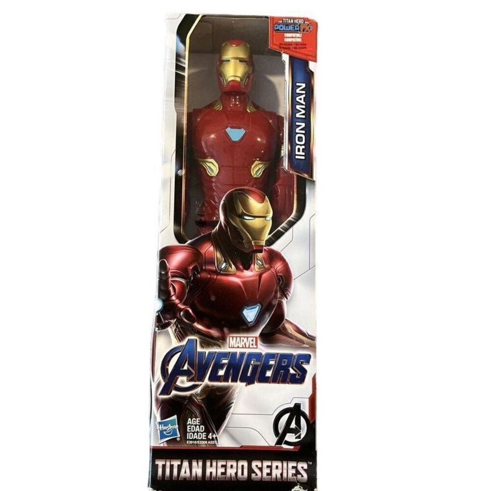 Marvel Avengers Titan Hero‎ Series 12-Inch Iron Man Action Figure New NIB